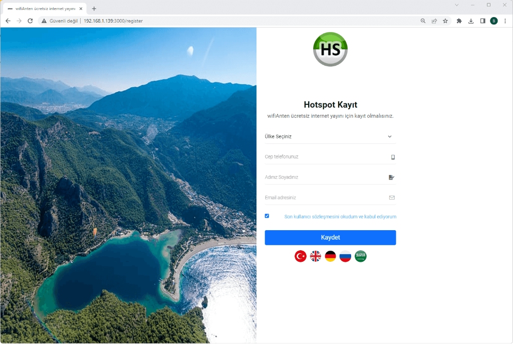 OTOMASYON-10-Otel Hotspot Yönetim 5651 Loglama Entegrasyon Yazılımı