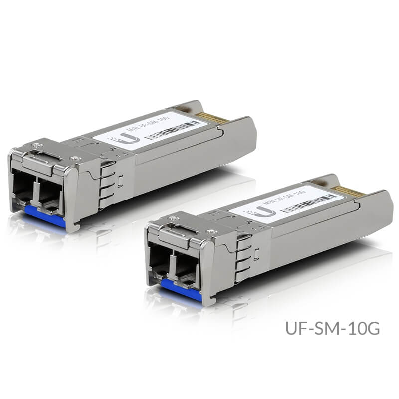 -Ubiquiti Unt UF-SM-10G Fiber Single Mode  SFP+ Module 10G 2 PACK