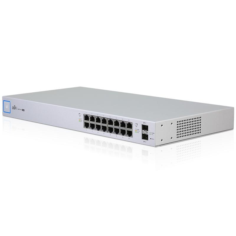 -Unifi Ubnt Switch US-16-150W 16 Port 150W PoE+ Layer3 Switch