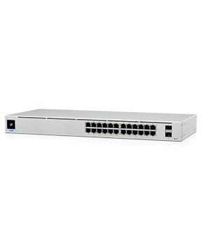USW-24-POE-UBNT UniFi USW-24 PoE - UBNT UniFi Switch 24 Port PoE Gen2