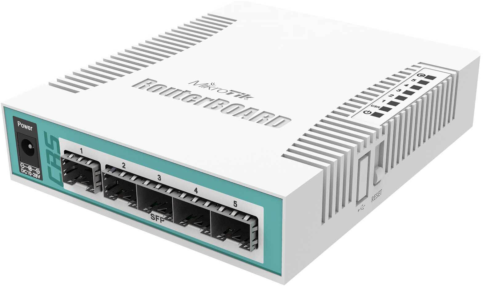 Mikrotik WFMKCRS106-1C-5S MikroTik CRS106-1C-5S SFP Router Switch ürün görseli 3 - wifidepo