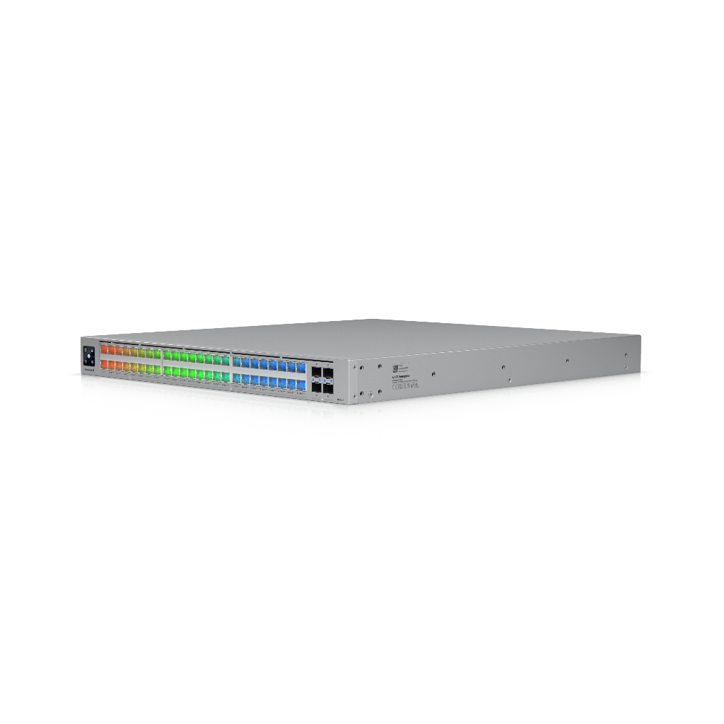 -UBNT UniFi Enterprise Campus 48 PoE Switch (ECS-48-PoE 2150W) - 48 Port PoE+++ Destekli, 25G Uplink’li Layer 3 Kurumsal Kampüs Switch