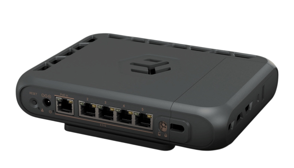 Mikrotik MA53UG+HbeH Mikrotik hAP be³ Media MA53UG+HbeH Wi-Fi 7 Router, 2.5 Gigabit Ethernet, Akıllı Otomasyon Desteği ürün görseli 4 - wifidepo