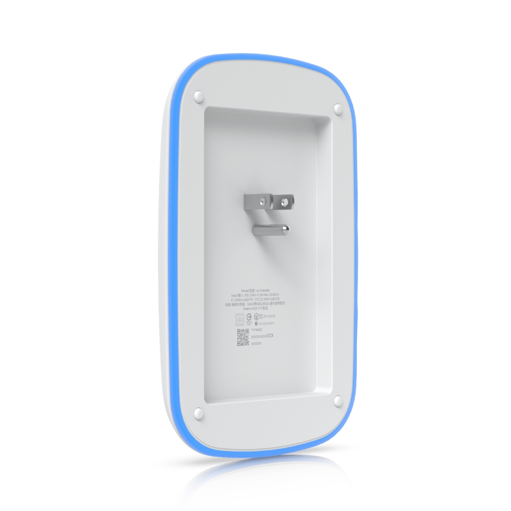 U6-Extender-UBNT UniFi U6 Extender WiFi 6 Priz Tipi Mesh Kapsama Genişletici – 6 Stream, Kablosuz Uplink (U6-Extender)