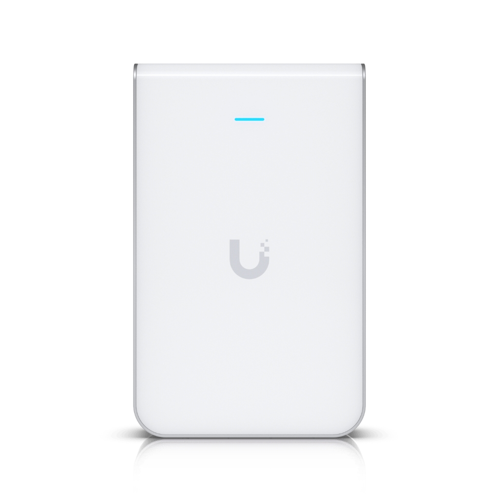UAP-IW-HD-UBNT UniFi In-Wall HD (UAP-IW-HD) Duvar Tipi WiFi 5 Access Point - 6 Stream, 4 Port GbE Switch, PoE/PoE+, 90 m² Kapsama