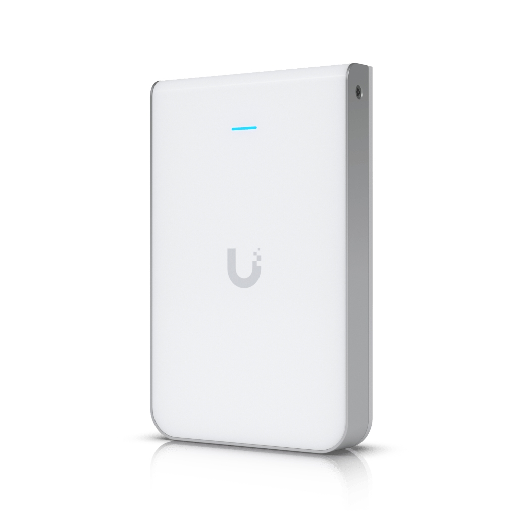 UAP-IW-HD-UBNT UniFi In-Wall HD (UAP-IW-HD) Duvar Tipi WiFi 5 Access Point - 6 Stream, 4 Port GbE Switch, PoE/PoE+, 90 m² Kapsama
