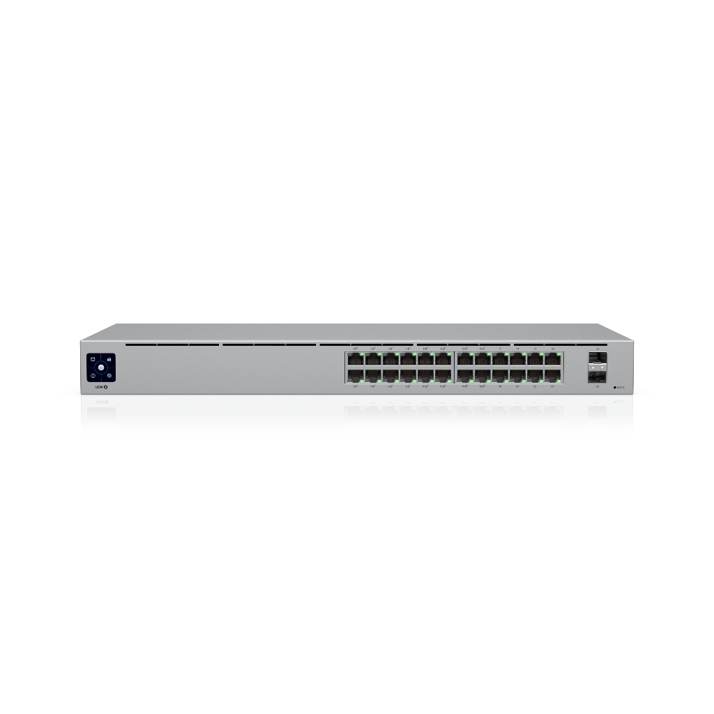 UBNT USW-24-POE UBNT UniFi Standard 24 PoE (USW-24-POE) | 24 Port Fanless Layer 2 PoE Switch ürün görseli 3 - wifidepo