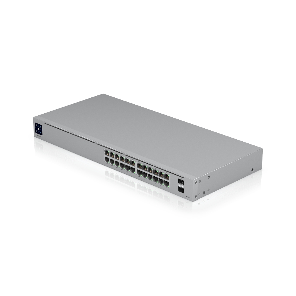 USW-24-POE-UBNT UniFi Standard 24 PoE (USW-24-POE) | 24 Port Fanless Layer 2 PoE Switch