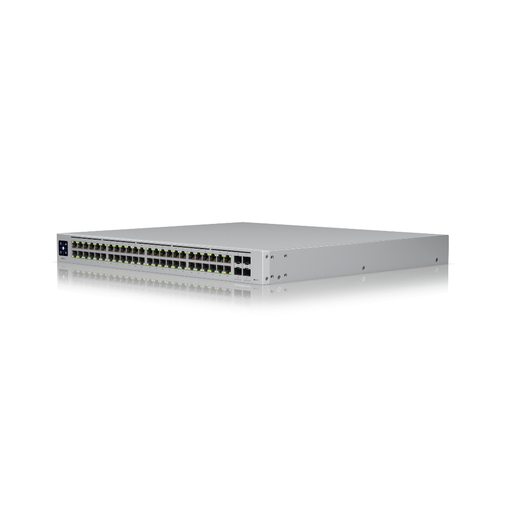 USW-Pro-48-UBNT UniFi Switch Pro 48 (USW-Pro-48) | 48 Port Gigabit, 4x 10G SFP+, Layer 3 Switch

Bu ürün için optimize edilmiş meta açıklaması: UBNT UniFi Switch Pro 48 (USW-Pro-48) 48 Port Gigabit ve 4x 10G SFP+ ile donatılmış katman 3 switch ürünüdür. Verimliliği ve performansı artırmak için ideal bir seçenektir.