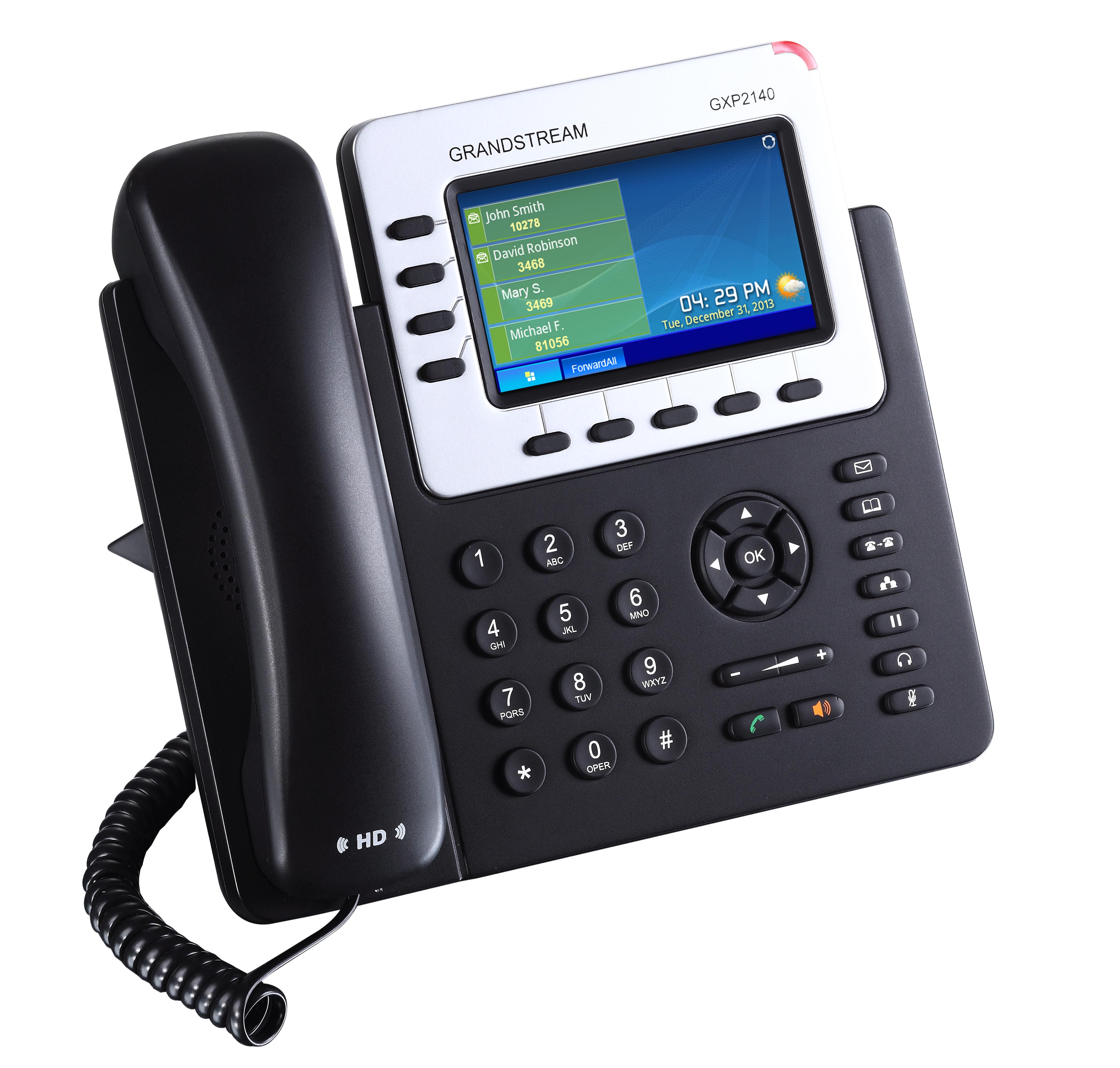 Grandstream WFGRAGXP2140 Grandstream GXP2140  Enterprise IP Telephone ürün görseli 8 - wifidepo